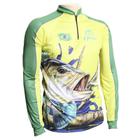 Camiseta de Pesca EP Fishing II Tucuna Azul Brasil (+50UV)