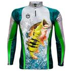 Camiseta de pesca king brasil sublimada manga longa masculina - kff423