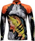 Camiseta de pesca king kff600 proteção uv50 masculino p