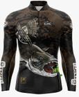 Camiseta De Pesca King Proteção Solar Uv KFF644 New - Traíra - King Brasil