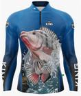 Camiseta De Pesca King Proteção Solar Uv KFF645 New - Tilápia - King Brasil