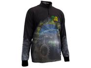 Camiseta de Pesca Proteção Solar Faca na Rede Combat S - O Brasil é Agro 2024