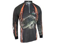 Camiseta de Pesca Proteção Solar Faca na Rede Combat S - Traíra 2021