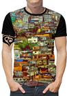 Camiseta de Quebrada PLUS SIZE Favela Masculina Chave Blusa