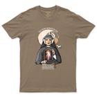 Camiseta De Santa Faustina Em Algodão Básica E Confortável Varias Cores Unissex