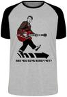Camiseta De volta para o futuro Marty guitarra Blusa Plus Size extra grande adulto ou infantil
