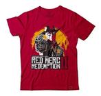 Camiseta Deadpool Red Merc Redemption Nerd Geek