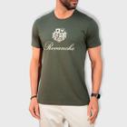 Camiseta Decote Careca Estampada Masculino Revanche Extremoz