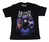 Camiseta Demon Slayer Kimetsu No Yaiba Tanjiro Kamado Blusa Adulto Anime Mr1199 BM