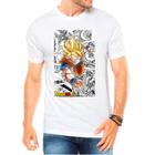 Camiseta Desenho Anime Dragon Ball Z Luta Masculina 06