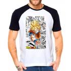 Camiseta Desenho Anime Dragon Ball Z Luta Masculina 06