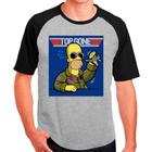 Camiseta Desenho Bart Simpsons Homer Simpsons Lançamento 09