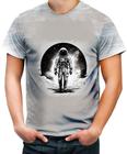 Camiseta Desgaste Astronauta Espaço Espacial Estrelas 1