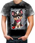 Camiseta Desgaste Dia dos Namorados Cachorrinho 1 - Kasubeck Store