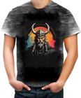 Camiseta Desgaste Guerreiro Viking Nórdico Tribo 12