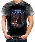 Camiseta Desgaste Incubus Demônio do Sono Mitologia 4