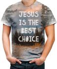 Camiseta Desgaste Jesus is the Best choice Biblia Gospel 1