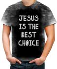 Camiseta Desgaste Jesus is the Best choice Biblia Gospel 2