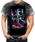 Camiseta Desgaste Mago da Morte Trevas Magia 4