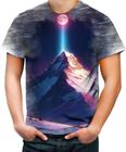 Camiseta Desgaste Montanha Neon Mountain Translucent 7