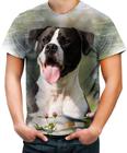 Camiseta Desgaste Olhar Canino Cão Cachorro Doguíneo 7