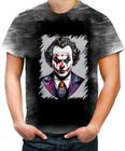 Camiseta Desgaste Palhaço Quebrada Morro Clown Slum 13