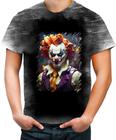 Camiseta Desgaste Palhaço Quebrada Morro Clown Slum 9