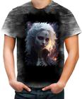 Camiseta Desgaste Vampira Sangue Noturna Morcego Lenda 1