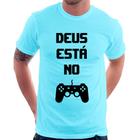 Camiseta Deus está no controle - Foca na Moda