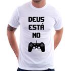 Camiseta Deus está no controle - Foca na Moda