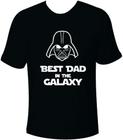 Camiseta Dia dos Pais - Darth Vader Best Dad in the Galaxy