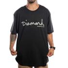 Camiseta Diamond V24dic02 Preto Preto