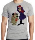 Camiseta Dick Vigarista Mutley rindo Blusa criança infantil juvenil adulto camisa tamanhos