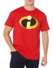 Camiseta Disney The Incredibles para adultos unissex vermelha