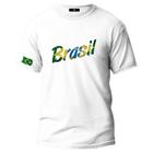 Camiseta Do Brasil Novidade Masculino E Feminino Top