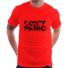 Camiseta Don't panic - Foca na Moda