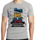 Camiseta Donald prisão Blusa criança infantil juvenil adulto camisa tamanhos