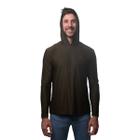 Camiseta Dry Coool Hoodie Capuz Masculina Verde - Conquista