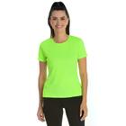 Camiseta Dry Fit Feminina Baby Look Esportiva Proteção UV