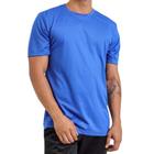 Camiseta Dry Fit Proteção UV 50+ Resistente Caminhada Corrida Musculação - Azul Royal