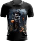 Camiseta Dryfit Bruxa Caveira Halloween 20