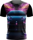 Camiseta Dryfit Carro Neon Dark Silhuette Sportive 2