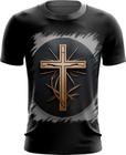 Camiseta Dryfit da Cruz de Jesus Igreja Fé 48