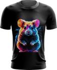 Camiseta Dryfit Hamster Neon Pet Estimação 15