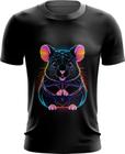 Camiseta Dryfit Hamster Neon Pet Estimação 20