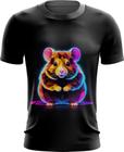 Camiseta Dryfit Hamster Neon Pet Estimação 6