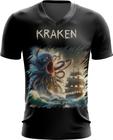 Camiseta Dryfit Kraken Monstro Marinho Mitologia 5 V