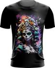 Camiseta Dryfit La Catrina Mexicana Dama Esqueleto 17