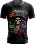 Camiseta Dryfit Mago Caveira Trevas Magia 9