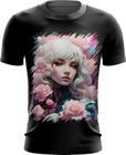 Camiseta Dryfit Mulher de Rosas Paixão 16